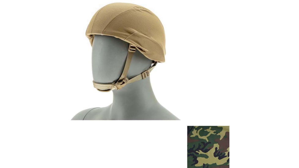 Raptor Tactical Army Combat Helmet Cover MK I for ACH/MICH 2000, Woodland, Large, ACHMKI-M81-LG