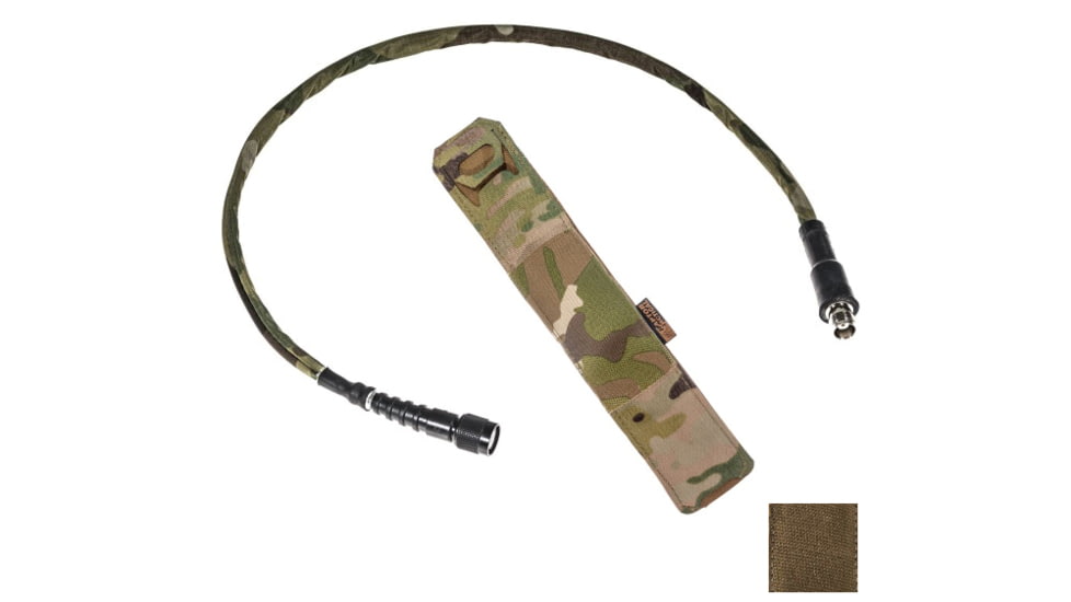 Raptor Tactical Athena - Antenna Relocation Kit, Coyote Brown, Large, RT-ATHENAKIT-CB-L