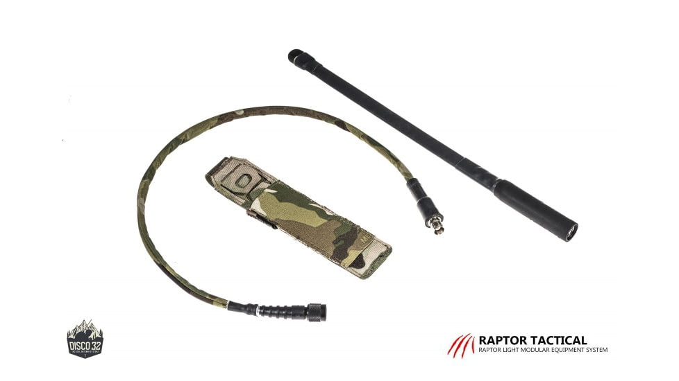 Raptor Tactical Athena - Antenna Relocation Kit, Multicam, Small, RT-ATHENAKIT-MC-S