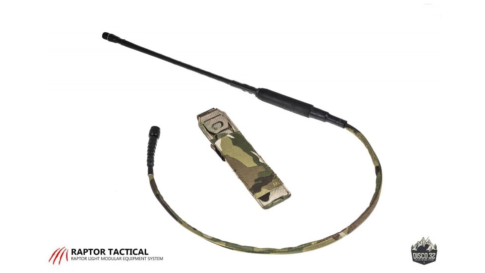 Raptor Tactical Athena - Antenna Relocation Kit, Multicam, Small, RT-ATHENAKIT-MC-S