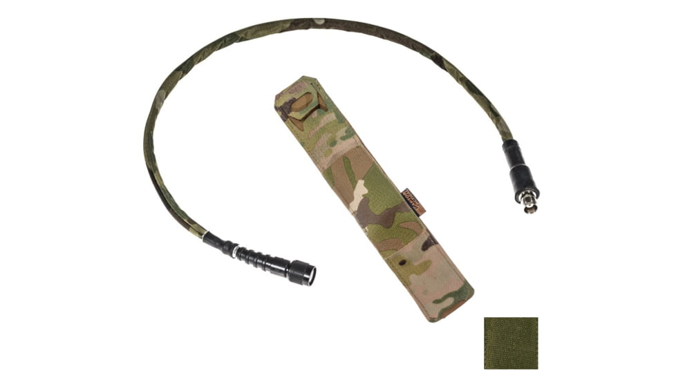 Raptor Tactical Athena - Antenna Relocation Kit, Ranger Green, Large, RT-ATHENAKIT-RG-L