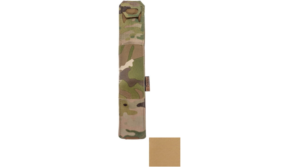 Raptor Tactical Athena - Antenna Relocation Pouch, Coyote Brown, Long, AARP-CB-LG