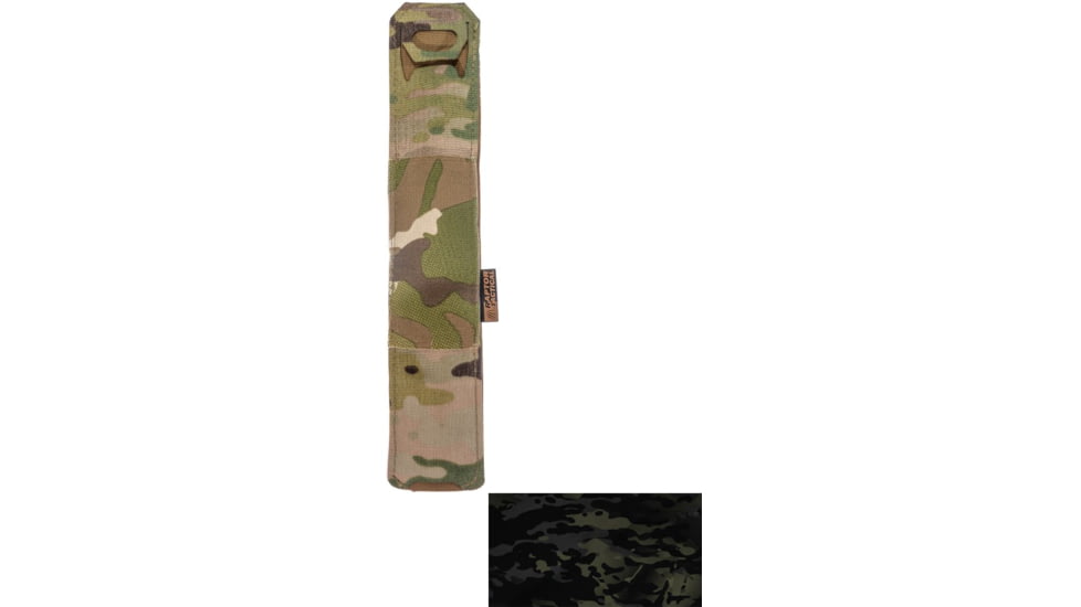 Raptor Tactical Athena - Antenna Relocation Pouch, Multicam Black, Long, AARP-BM-LG
