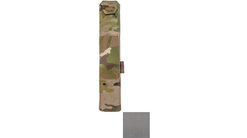 Raptor Tactical Athena - Antenna Relocation Pouch, Tactical Grey, Long, AARP-TG-LG