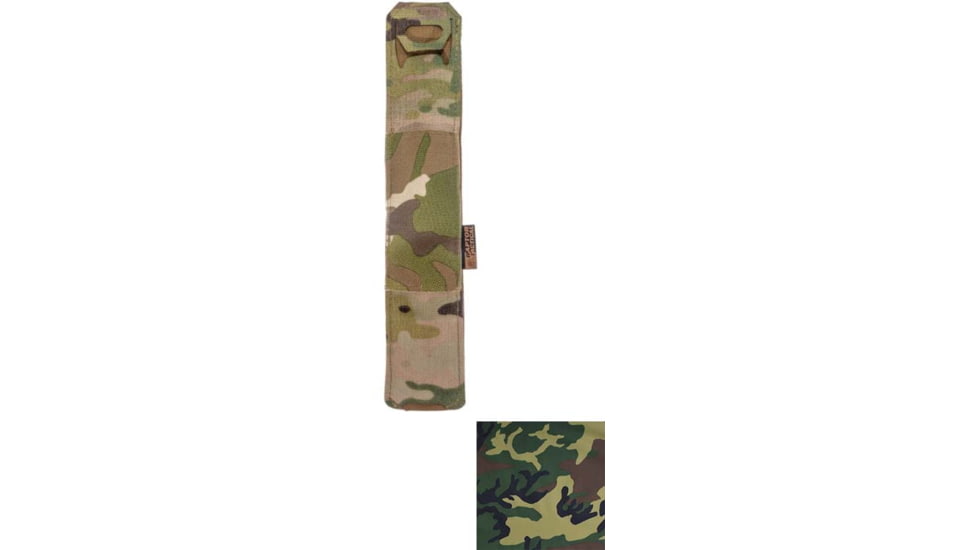Raptor Tactical Athena - Antenna Relocation Pouch, Woodland, Long, AARP-M81-LG