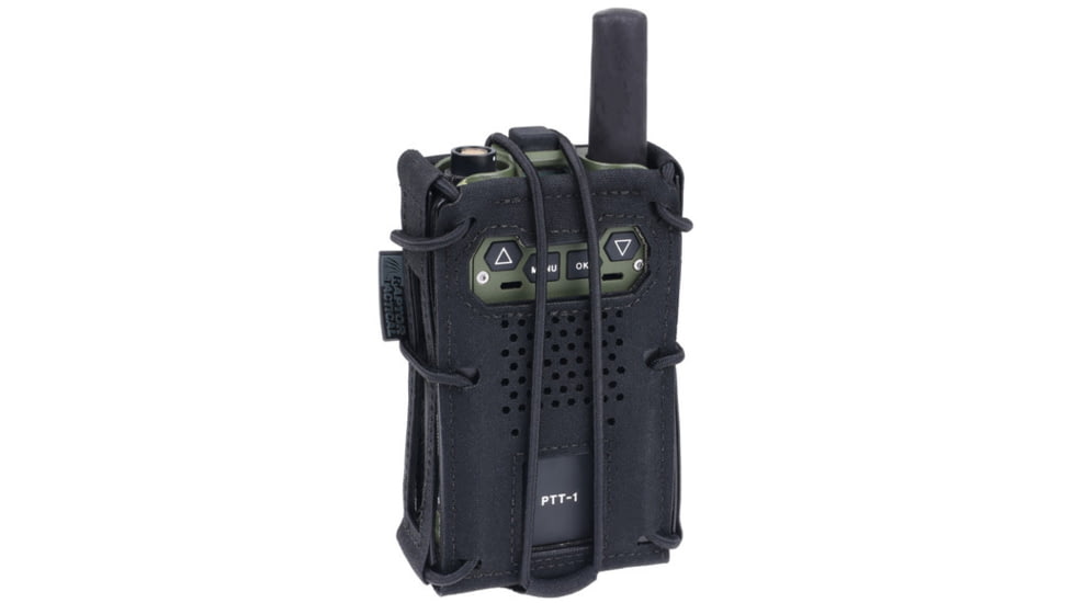 Raptor Tactical Axnes MP50 Radio Pouch, Black, MP50-BL