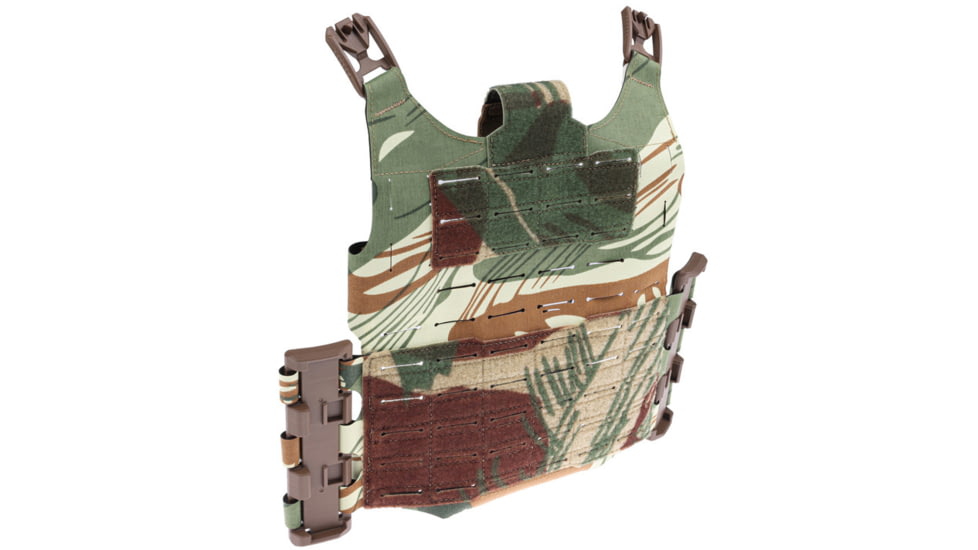 Raptor Tactical Berkerker Skeletonized Back Plate Carrier, Rhodesian, BPC-RH