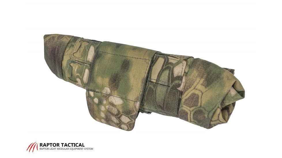 Raptor Tactical Dump Pouches w/ChemLight Holder, Kryptec Mandrake, Long, RT-DP-KM-L