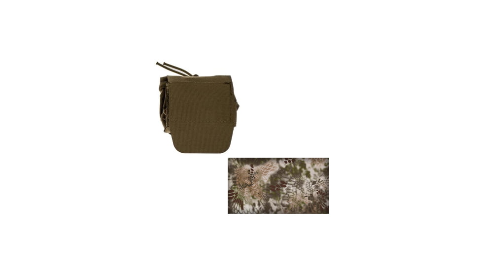Raptor Tactical Dump Pouches w/ChemLight Holder, Kryptek Highlander, Short, RT-DP-KH-S
