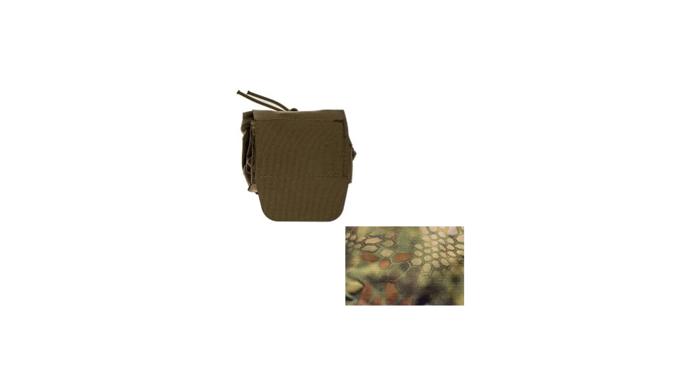 Raptor Tactical Dump Pouches w/ChemLight Holder, Kryptek Mandrake, Short, RT-DP-KM-S