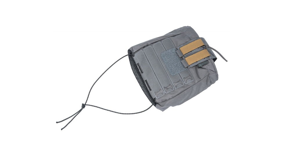 Raptor Tactical Dump Pouches w/ChemLight Holder, Tactical Grey, Long, DP-TG-L