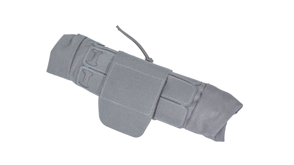 Raptor Tactical Dump Pouches w/ChemLight Holder, Tactical Grey, Long, DP-TG-L