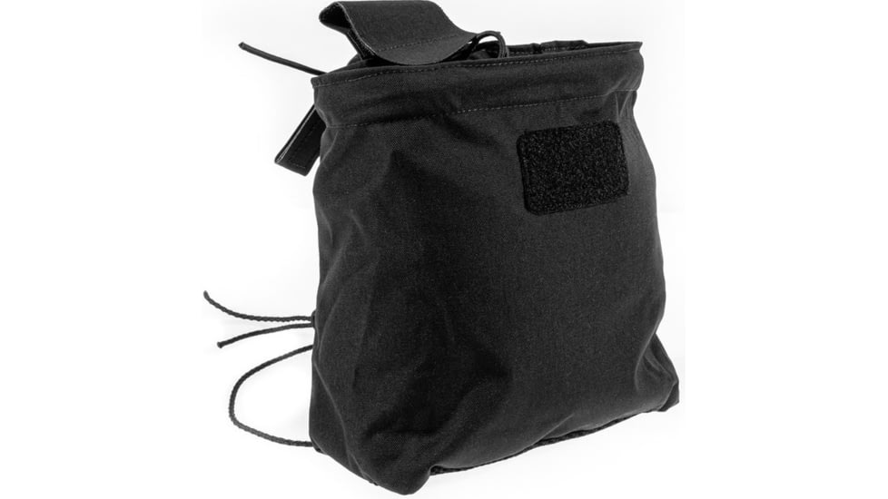 Raptor Tactical Dump Pouches w/ChemLight Holder, Black, Short, DP-BL-S