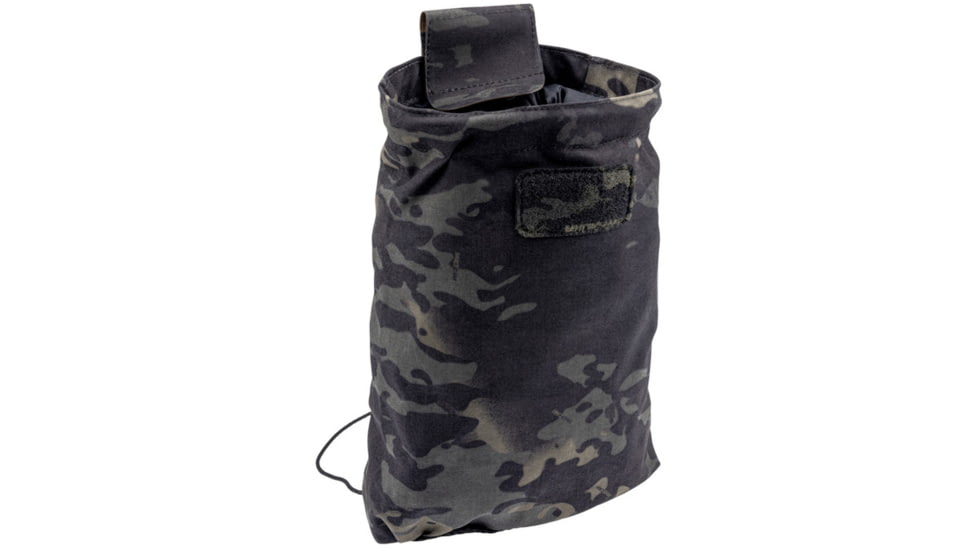 Raptor Tactical Dump Pouches w/ChemLight Holder, Multicam Black, Long, DP-BM-L