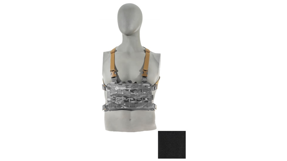 Raptor Tactical DWARF Chest Rig - Harness, Black, One Size, HR1-BL