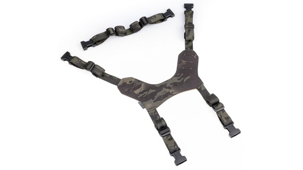 Raptor Tactical DWARF Chest Rig - Harness, Multicam Black, One Size, HR1-BM