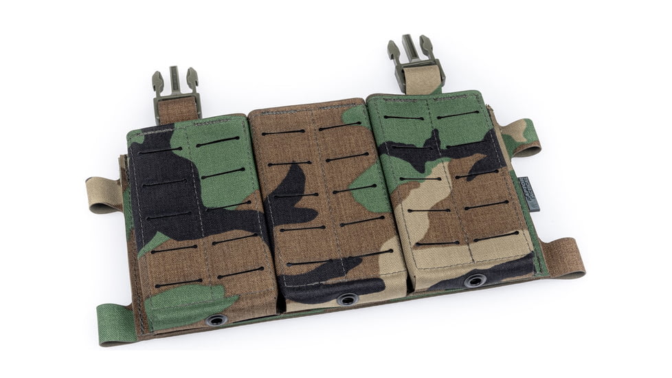 Raptor Tactical DWARF Chest Rig - MK3, Woodland, One Size, DCR3-M81