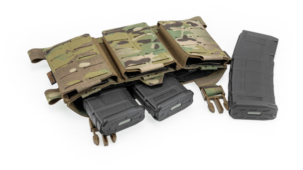Raptor Tactical DWARF Chest Rig - Rifle Magazine Insert, Black, One Size, RT-DWARF-RMI
