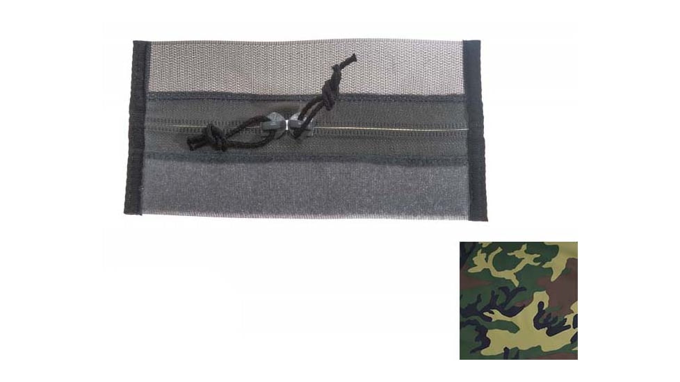 Raptor Tactical DWARF Chest Rig - Kangaroo Zipper Insert, Woodland, One Size, RT-DWARF-KZI-WD