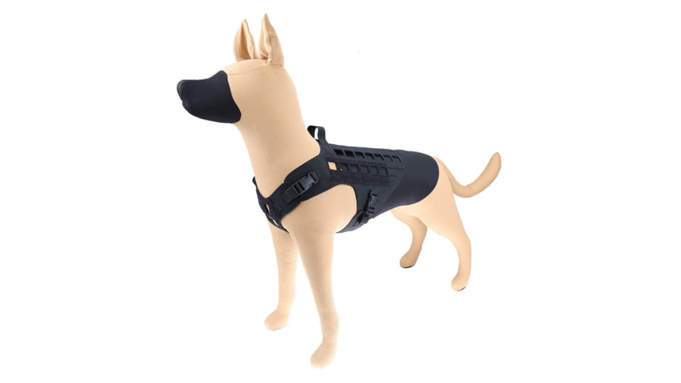 Raptor Tactical K9 Drago Dog Harness, Black, 2XL, K9DH-BL-XXL