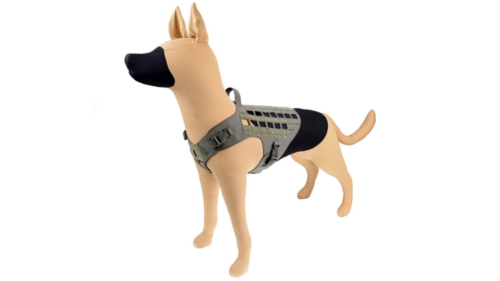 Raptor Tactical K9 Drago Dog Harness, Ranger Green, Extra Large, K9DH-RG-XL