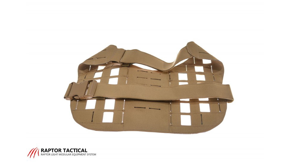 Raptor Tactical K9 Zephyr MK1 Dog Harness, Coyote Brown, One Size, K9ZDH1-CB