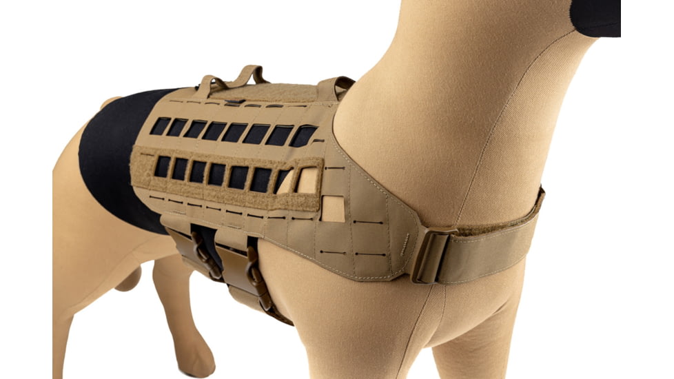 Raptor Tactical K9 Zephyr MK1 Dog Harness, Coyote Brown, One Size, K9ZDH1-CB