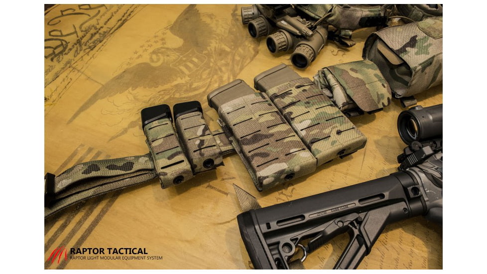 Raptor Tactical MAGNUS Ultralight Pistol Pouch, Multicam, One Size, MAG1R-MC