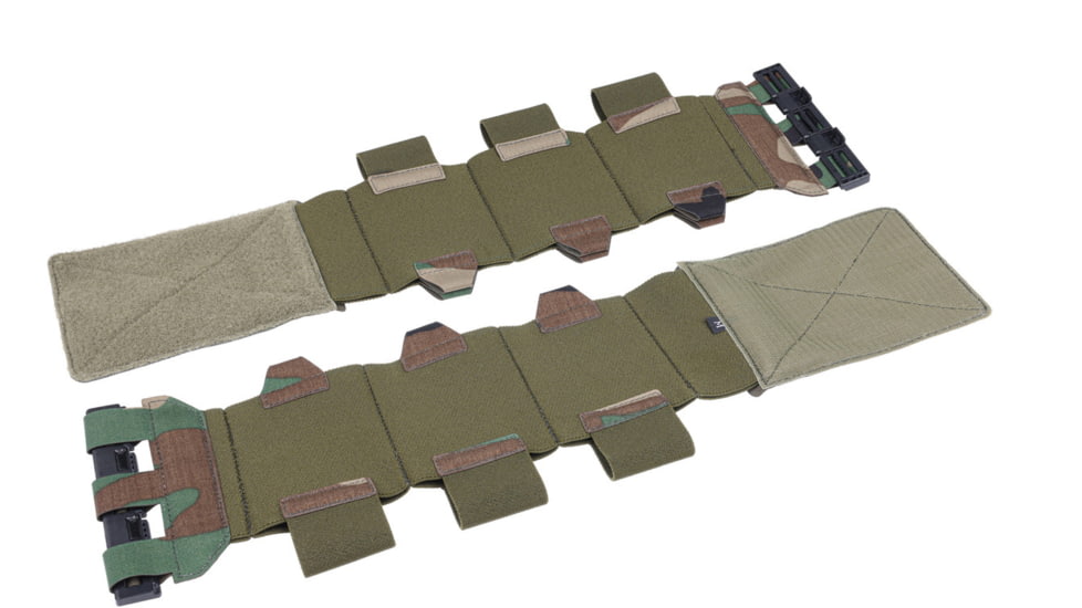 Raptor Tactical MK1 THOR Elastic Cummerbund - Magnetic, Woodland, Medium, T1-M81-MD-Magnetic