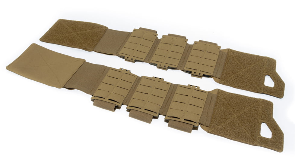 Raptor Tactical MK2 THOR Elastic Cummerbund - Velcro, Coyote Brown, Large, T3ECB-CB-V-LG