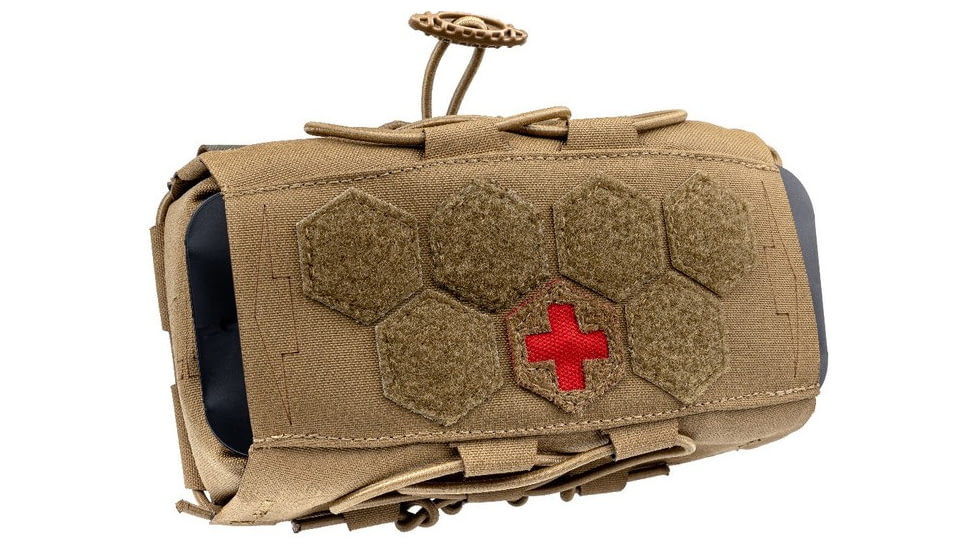 Raptor Tactical Modified Individual First Aid Kit MIFAK, Coyote Brown, MIFAK-CB