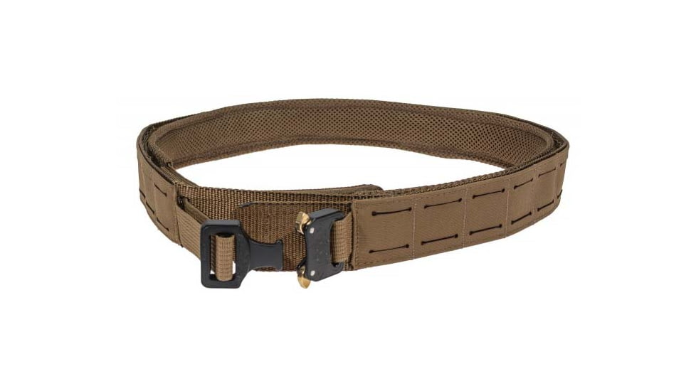 Raptor Tactical ODIN Mark III Duty Belt, 3GUN Stiffness, Cobra 25 Buckle, Coyote Brown, Extra Large, ODIN-MARK3-CB-XL-25-3G