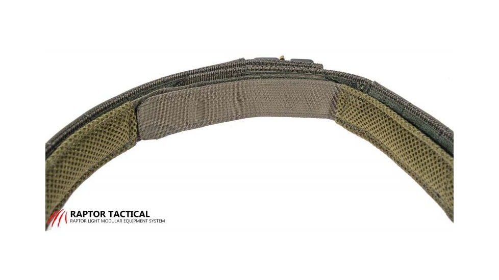 Raptor Tactical ODIN Mark III Duty Belt, 3GUN Stiffness, Cobra 25 Buckle, Ranger Green, Large, ODIN-MARK3-RG-LG-25-3G