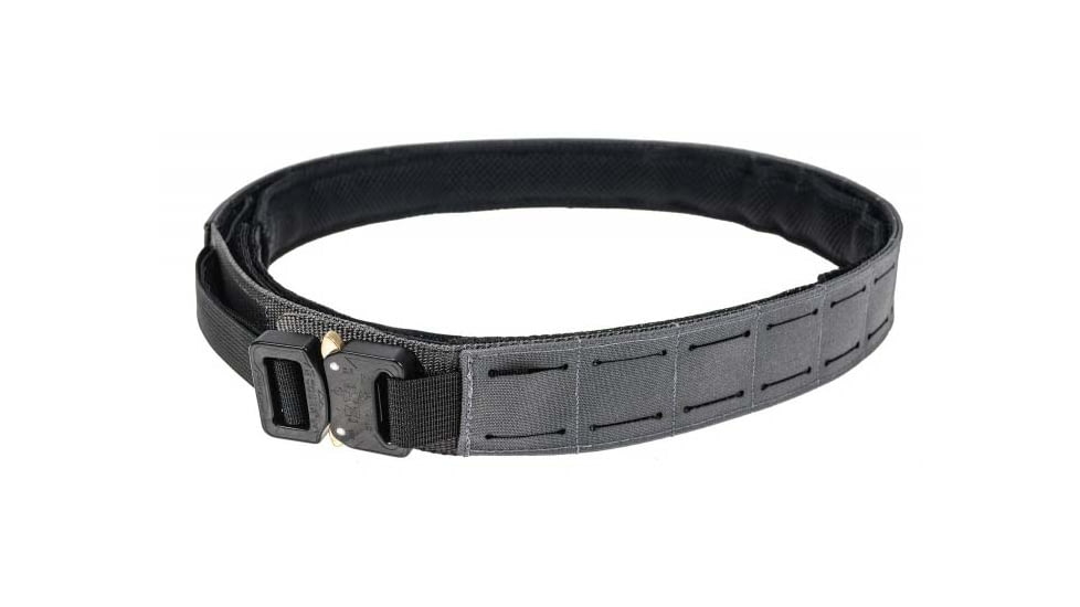 Raptor Tactical ODIN Mark III Duty Belt, 3GUN Stiffness, Cobra 25 Buckle, Tactical Grey, Extra Large, ODIN-MARK3-TG-XL-25-3G