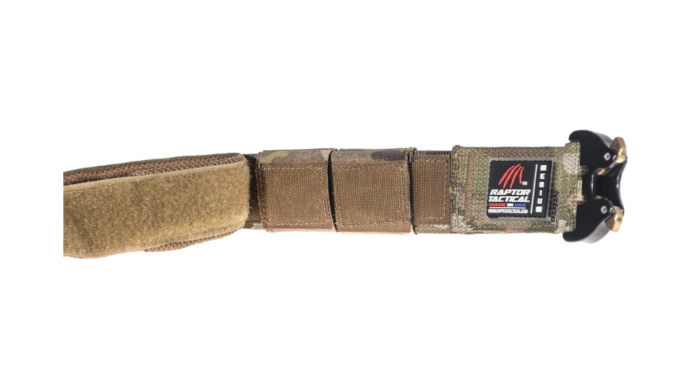 Raptor Tactical ODIN Mark IV Duty Belt, Cobra 45 Buckle, Regular Stiffness, Rhodesian, Large, RT-ODIN-M4-RD-L-45