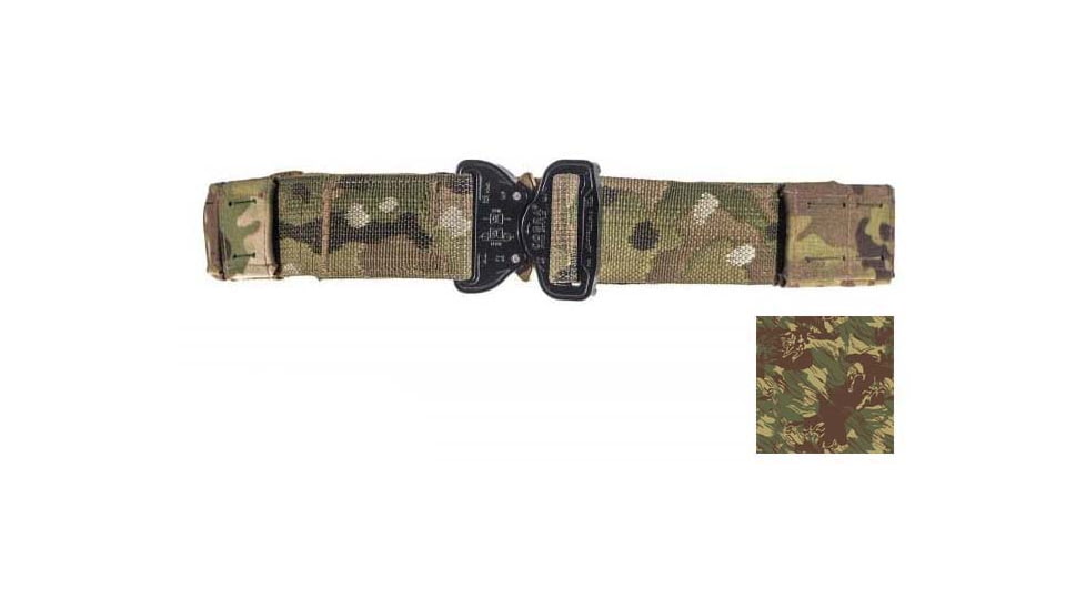 Raptor Tactical ODIN Mark IV Duty Belt, Cobra 45 Buckle, 3GUN Stiffness, Rhodesian, Small, RT-ODIN-M4-RD-S-45-3G