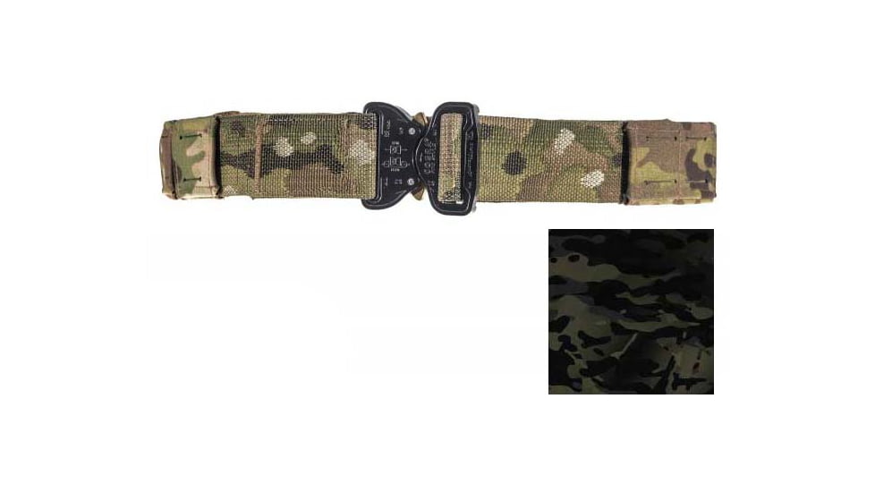 Raptor Tactical ODIN Mark IV Duty Belt, Cobra 45 Buckle, Regular Stiffness, Multicam Black, Large, RT-ODIN-M4-MCB-L-45