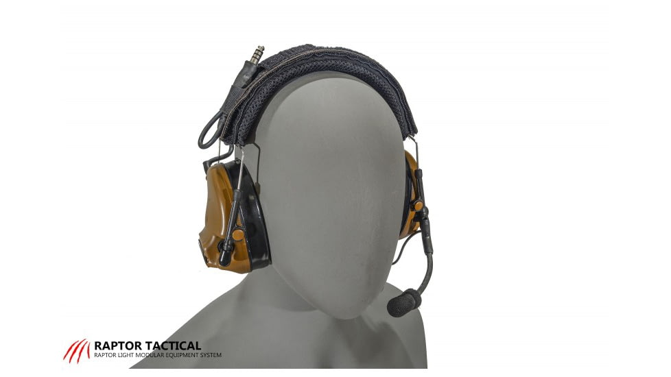 Raptor Tactical Peltor Ear-pro Wrap, Black, EPW-BL