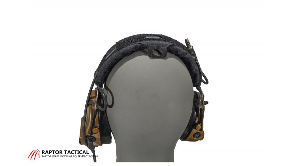 Raptor Tactical Peltor Ear-pro Wrap, Black, EPW-BL
