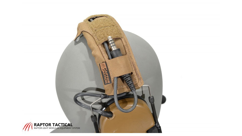Raptor Tactical Peltor Ear-pro Wrap, Coyote Brown, EPW-CB