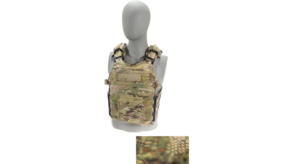 Raptor Tactical RAGNAR Plate Carrier, Kryptek Mandrake, Large, RT-RAGNAR-KM-L