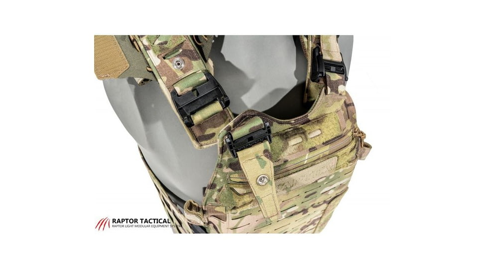 Raptor Tactical RAGNAR Plate Carrier, Multicam, Medium, RT-RAGNAR-MC-M