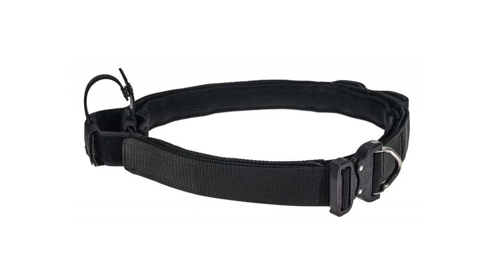 Raptor Tactical Retainer Duty Belt, Cobra 45 D-Ring Buckle, Small, Black, RB-BL-SM-45D