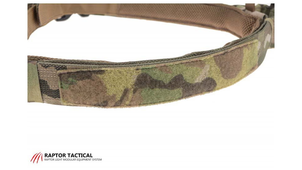 Raptor Tactical Retainer Duty Belt, Cobra 45 D-Ring Buckle, Small, Multicam, RB-MC-SM-45D