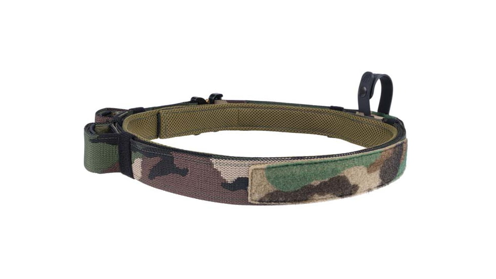 Raptor Tactical Retainer Duty Belt, Cobra 45 Buckle, Medium, Woodland, RB-M81-MD-45