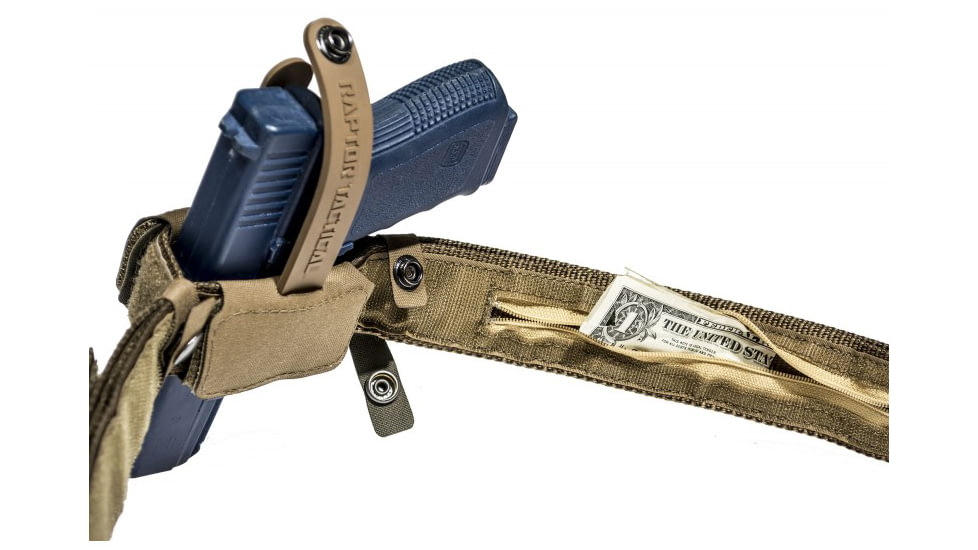 Raptor Tactical Retainer Duty Belt, No Rigger Belt, Extra Large, Coyote Brown, RT-TRB-CB-XL