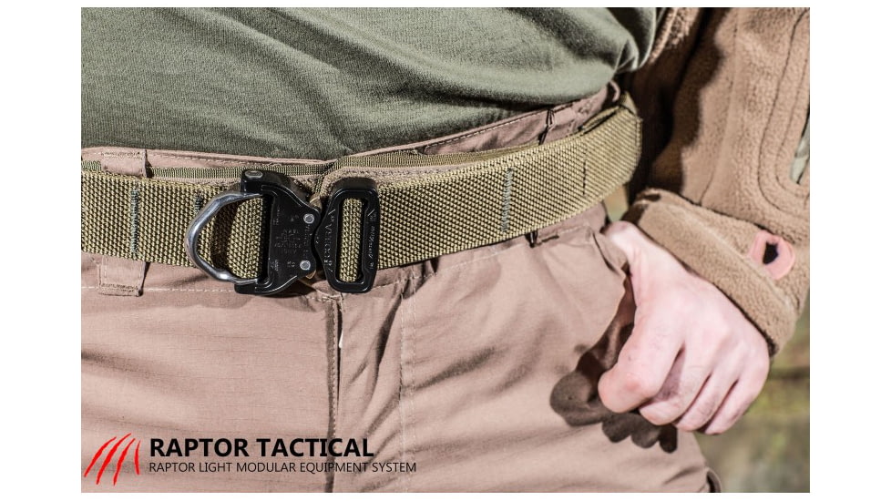 Raptor Tactical Retainer Duty Belt, No Rigger Belt, Extra Large, Coyote Brown, RT-TRB-CB-XL