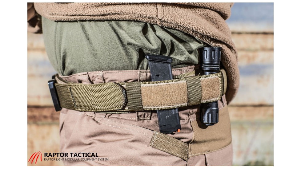 Raptor Tactical Retainer Duty Belt, No Rigger Belt, Extra Large, Coyote Brown, RT-TRB-CB-XL