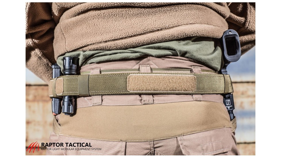 Raptor Tactical Retainer Duty Belt, No Rigger Belt, Extra Large, Coyote Brown, RT-TRB-CB-XL