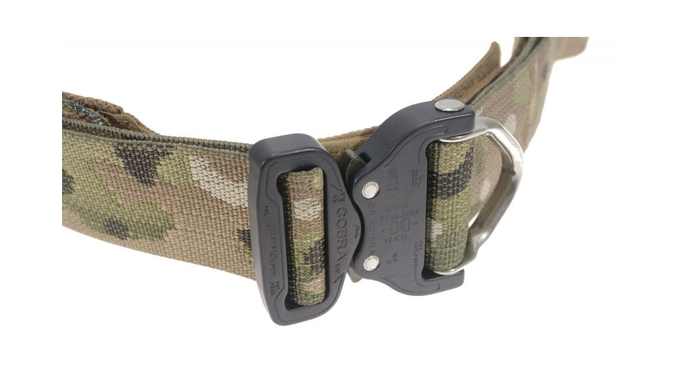Raptor Tactical Retainer Duty Belt, No Rigger Belt, Large, MultiCam, RT-TRB-MC-L